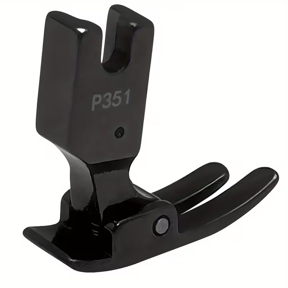 Textile Sewing Machines - P351 قدم ضاغطة فولاذية بالكامل سوداء