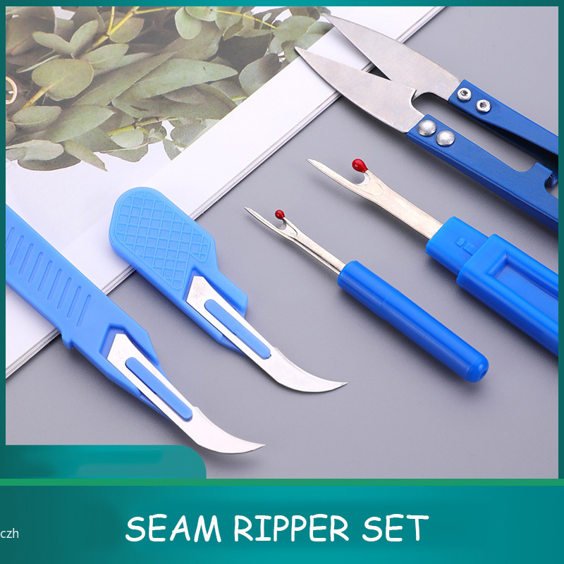 Sewing Kit - طقم مزيل الغرز الأزرق مكون من