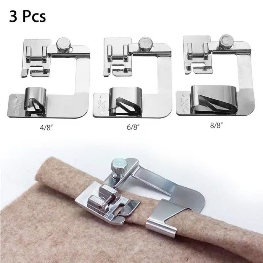 Textile Sewing Machines - 1-3 قطع أقدام ماكينة الخياطة المنزلية