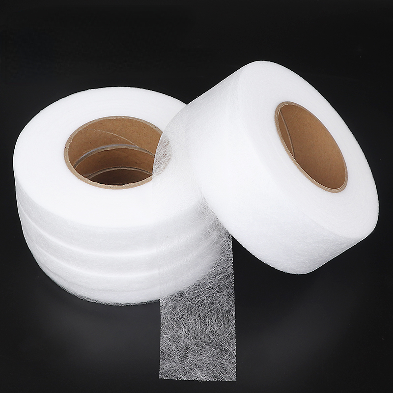 Hem Tape Fusible - 64 متر على الوجهين PA الربط