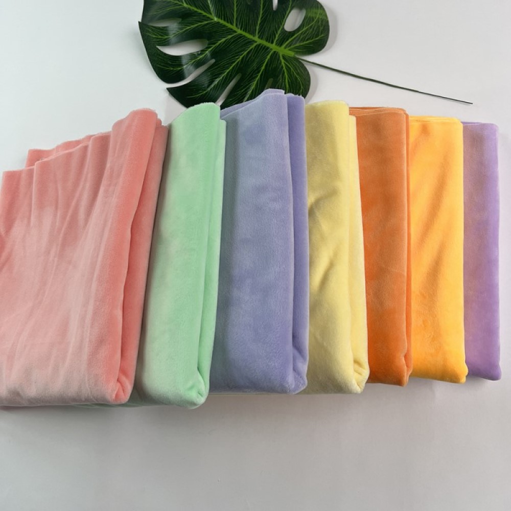 Textile For Sewing - قماش بلش كريستالي فائق النعومة عالي