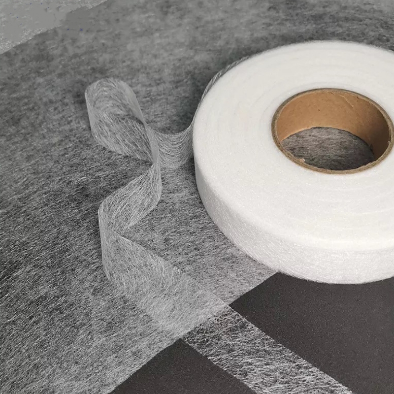 Hem Tape Fusible - 70 ياردة/لفة على الوجهين غير المنسوجة