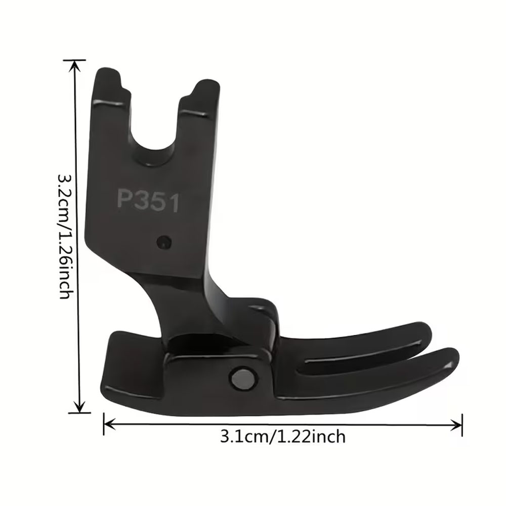 P351 قدم ضاغطة فولاذية بالكامل - مراجعة Textile Sewing Machines وسعره