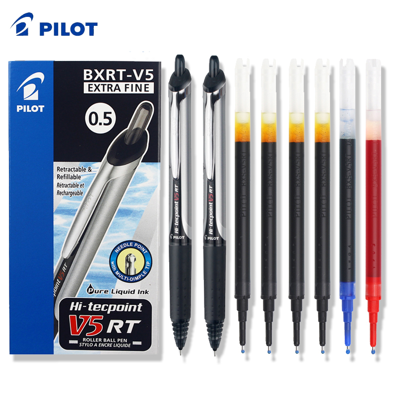 قلم جل قابل للسحب من بايلوت BX - مراجعة Pilot Pen V5 وسعره