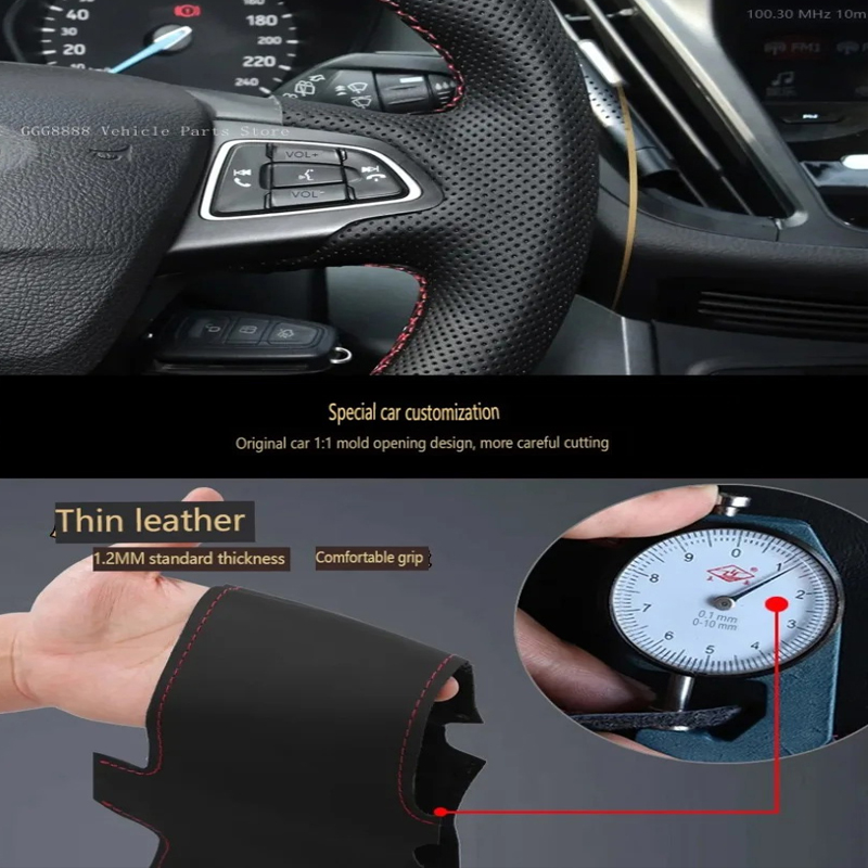 غطاء عجلة قيادة مخيط يدويًا لس - مراجعة Sewing Gt وسعره