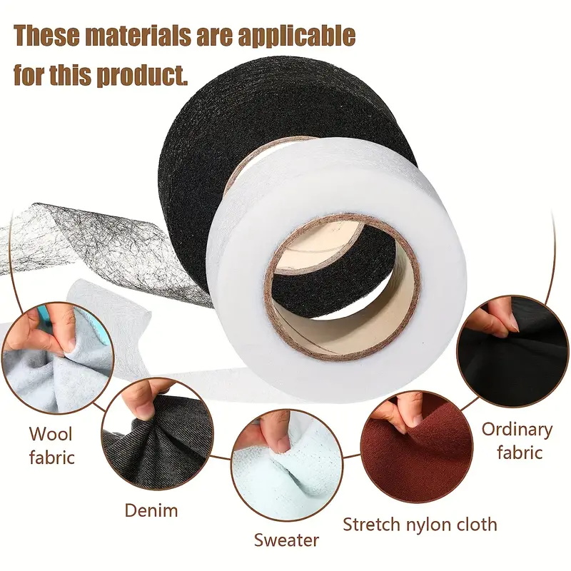 بطانة لاصقة على الوجهين ، مكوا - مراجعة Hem Tape Fusible وسعره