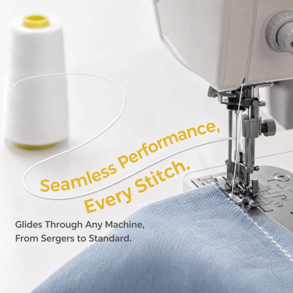 4 قطع من خيوط السيرجر بطول 300 - مراجعة Serger Thread Cone وسعره