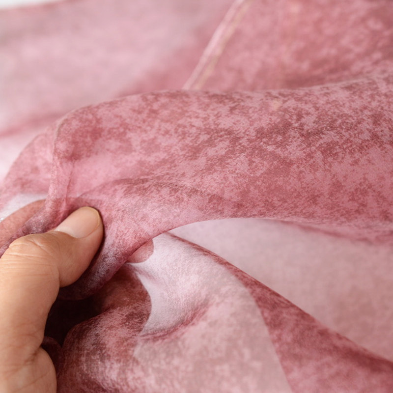 قماش حرير أورجانزا مصبوغ بتقني - مراجعة Sewing Tie Dye وسعره