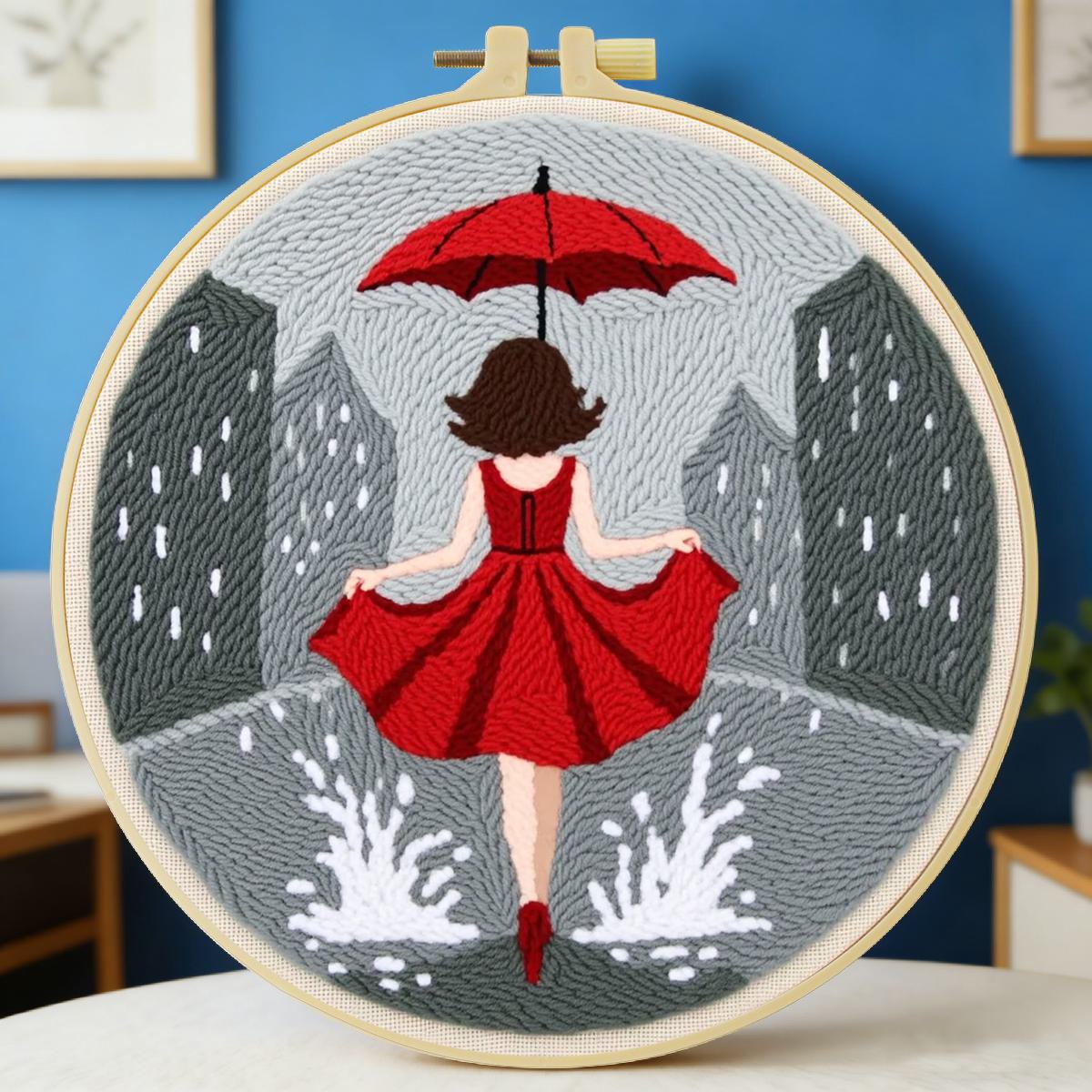 طقم تطريز بالإبرة المثقوبة للن - مراجعة Is Sewing Textile Art وسعره