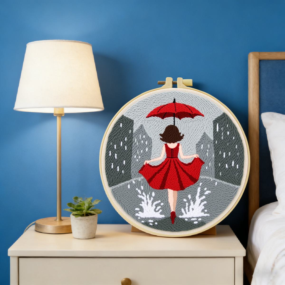 طقم تطريز بالإبرة المثقوبة للن - مراجعة Is Sewing Textile Art وسعره