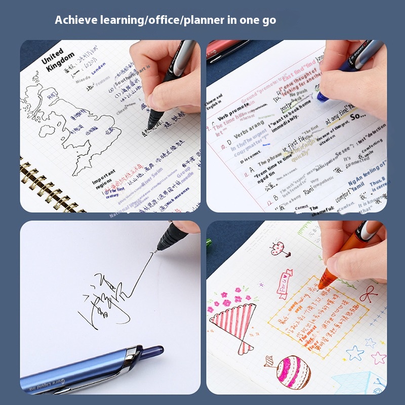 قلم حبر جل من بيلوت اليابانية  - مراجعة Pilot Pen V5 وسعره