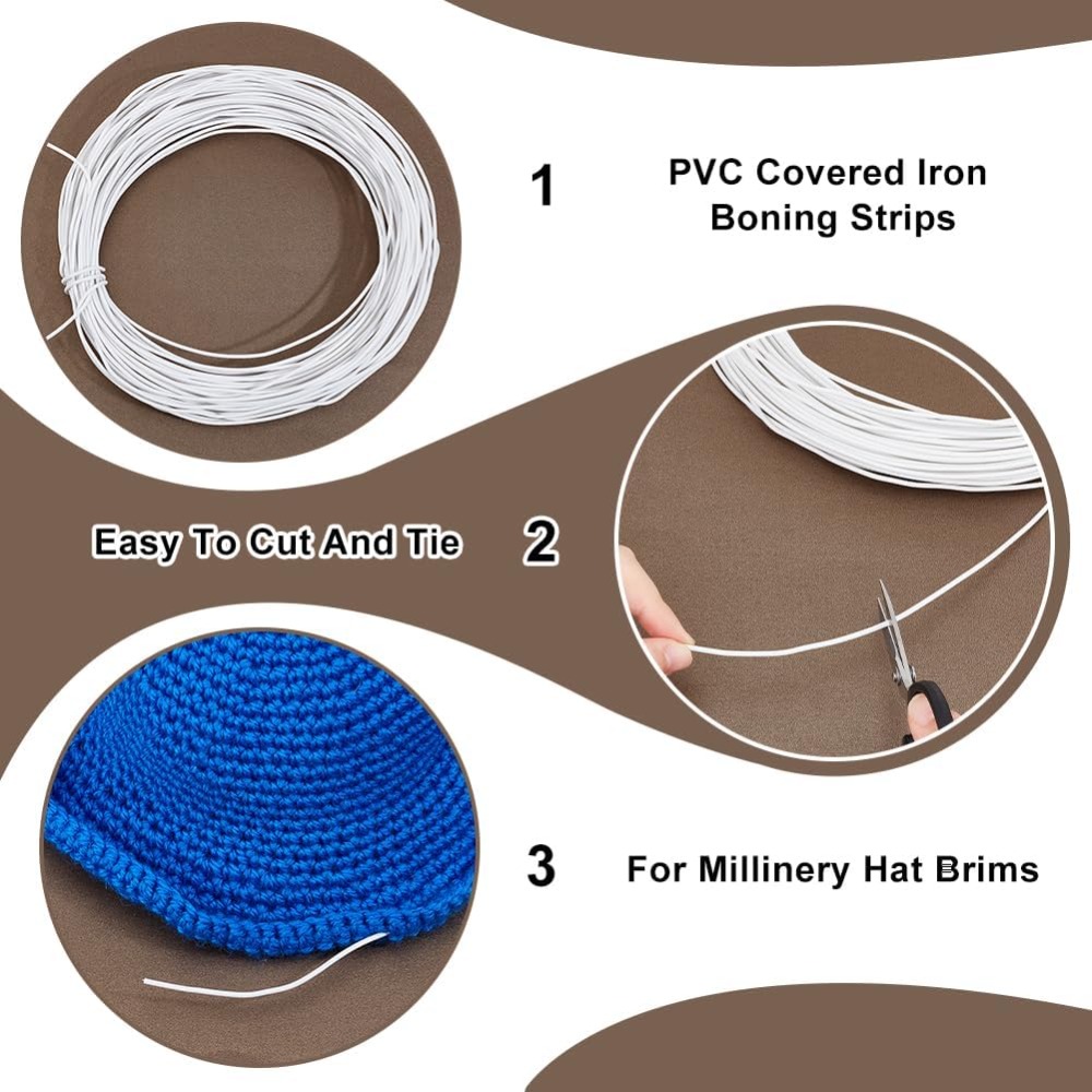 30 متر سلك قبعات أبيض 2 مللي م - مراجعة Sewing Kit وسعره