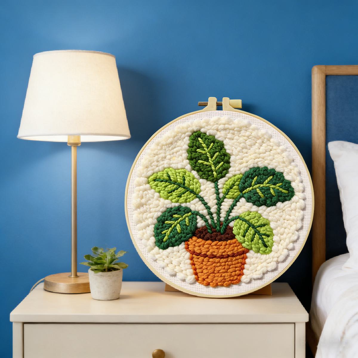 طقم تطريز بالإبرة المثقوبة بتص - مراجعة Is Sewing Textile Art وسعره