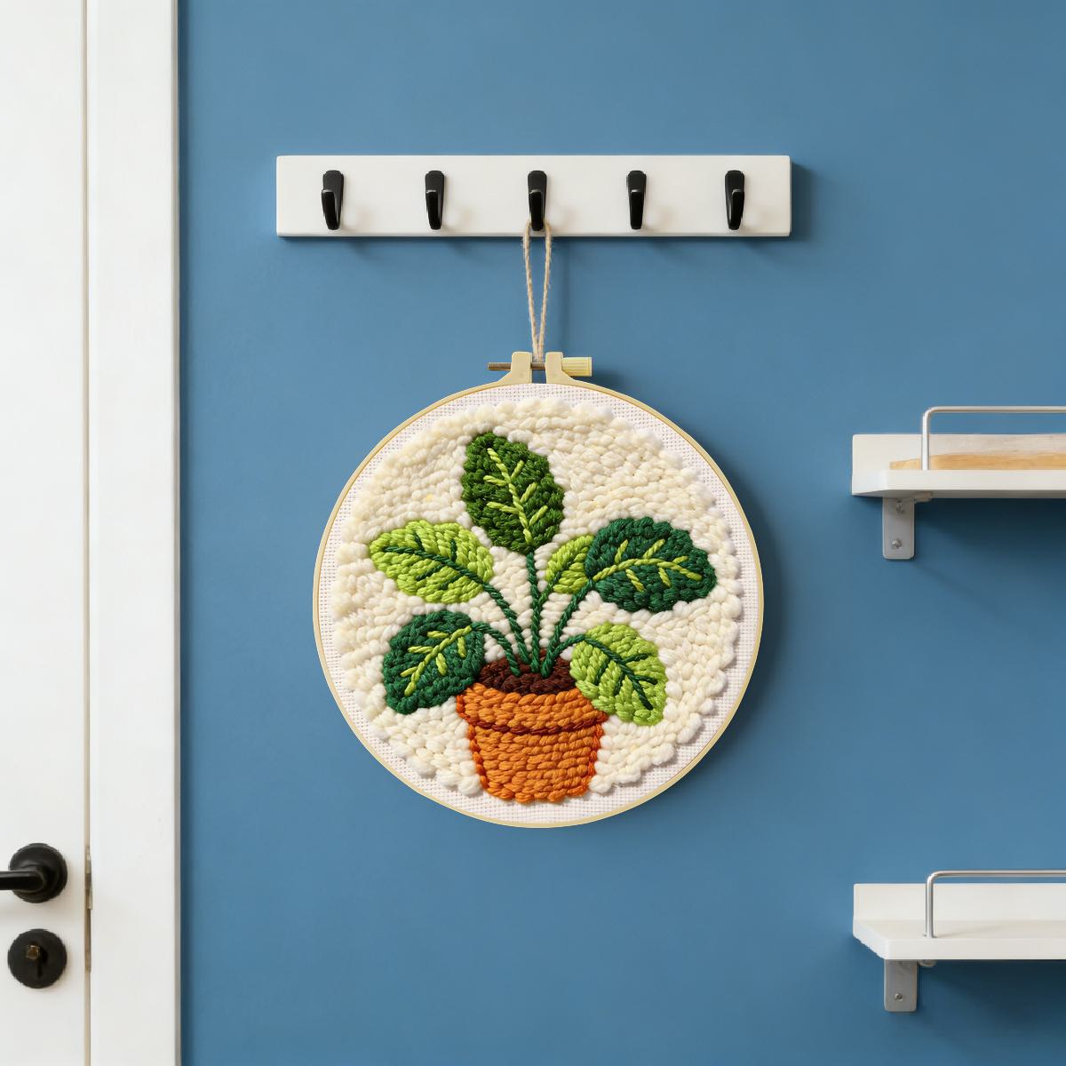 طقم تطريز بالإبرة المثقوبة بتص - مراجعة Is Sewing Textile Art وسعره