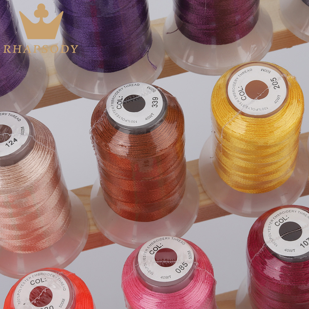 خيوط بوليستر لماكينة التطريز ، - مراجعة Serger Thread Cone وسعره