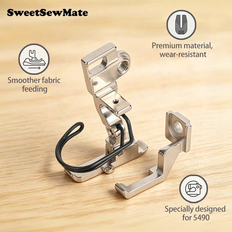قدم ضغط للتحشية طراز 5490 B152 - مراجعة Textile Sewing Machines وسعره