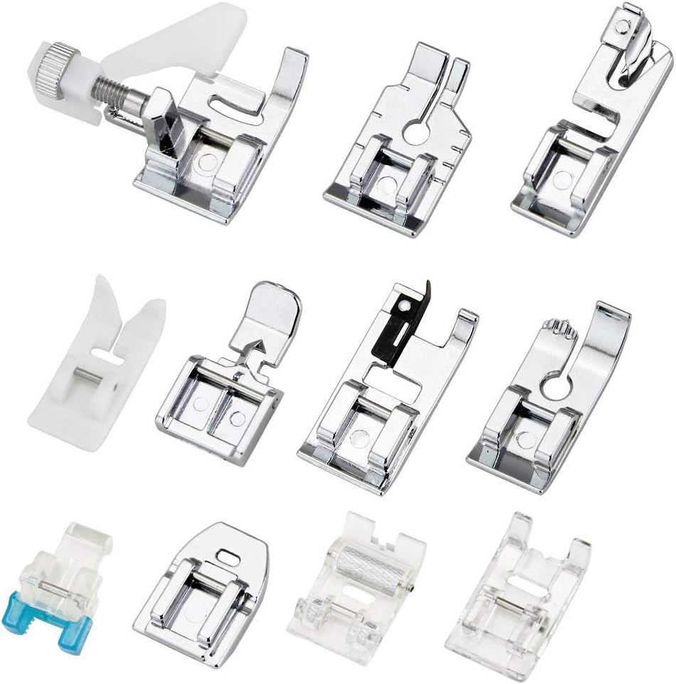 مجموعة من 11 قطعة من أقدام الخ - مراجعة Sewing Kit وسعره