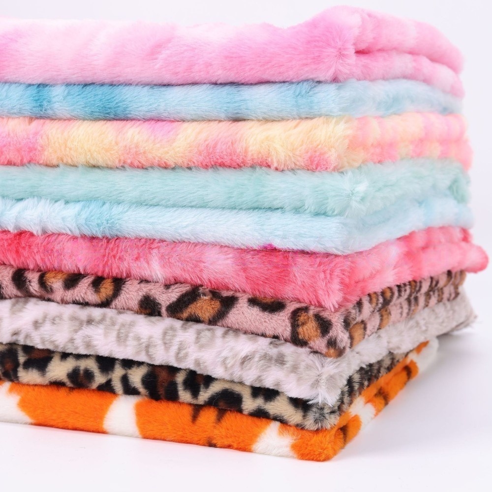 1/2/3 ياردة قماش خياطة من الفر - مراجعة Sewing Tie Dye وسعره
