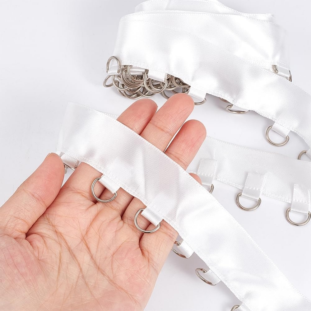 4 ياردة حلقة بيضاء مع حلقات D  - مراجعة Sewing Kit وسعره