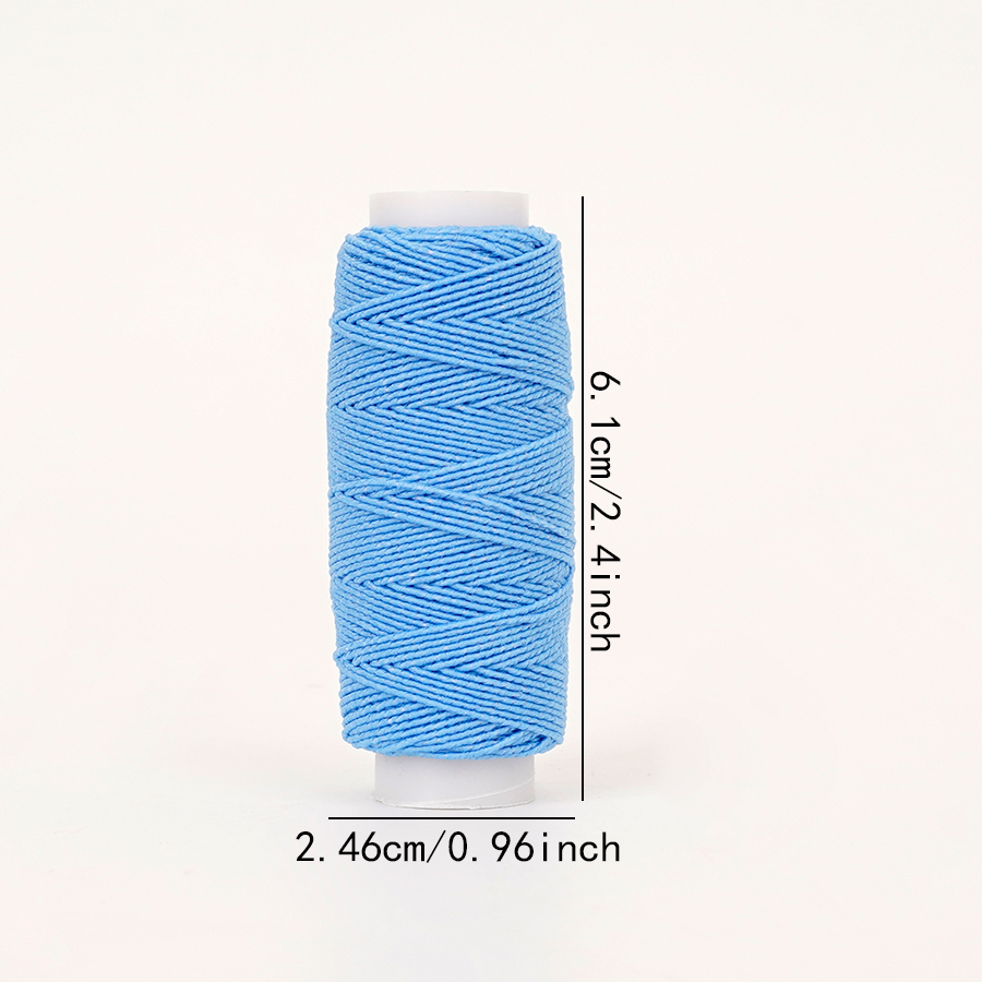 خيط مرن فائق النعومة 18 لونًا  - مراجعة Sewing Machine Yarn وسعره