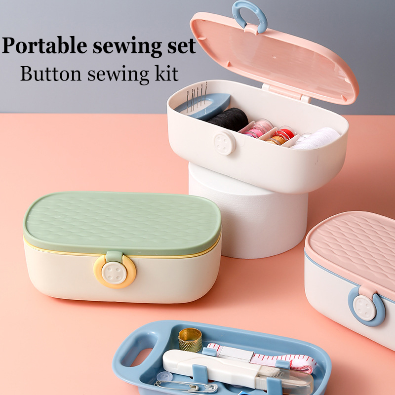 طقم خياطة، صندوق خياطة بلاستيك - مراجعة Sewing Kit وسعره