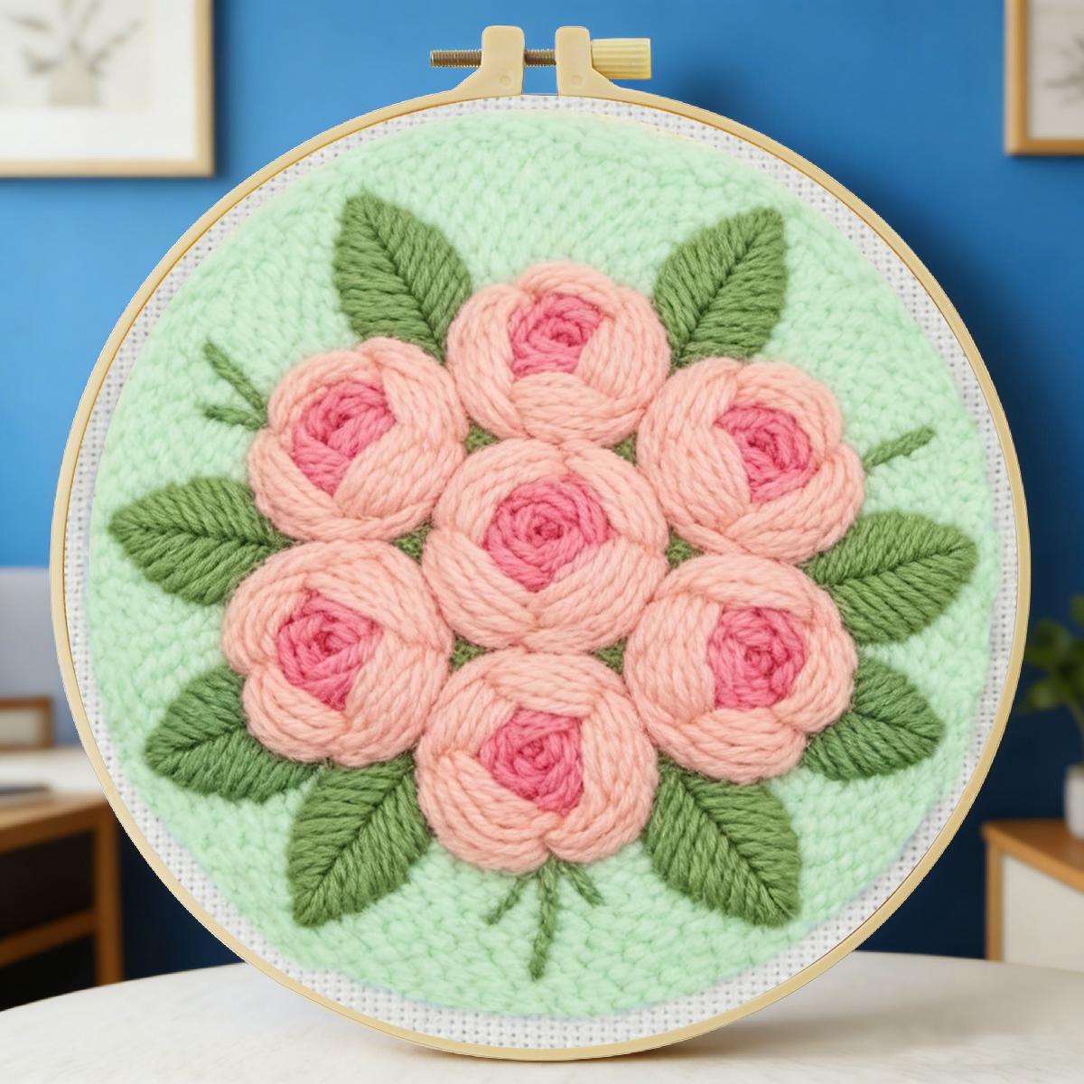 طقم تطريز بالإبرة المثقوبة للز - مراجعة Is Sewing Textile Art وسعره