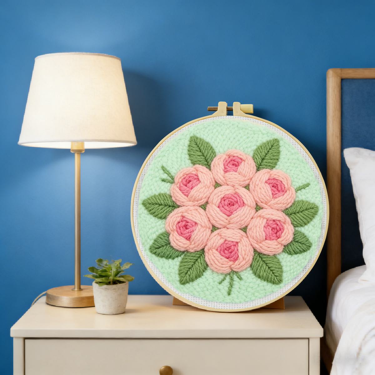 طقم تطريز بالإبرة المثقوبة للز - مراجعة Is Sewing Textile Art وسعره