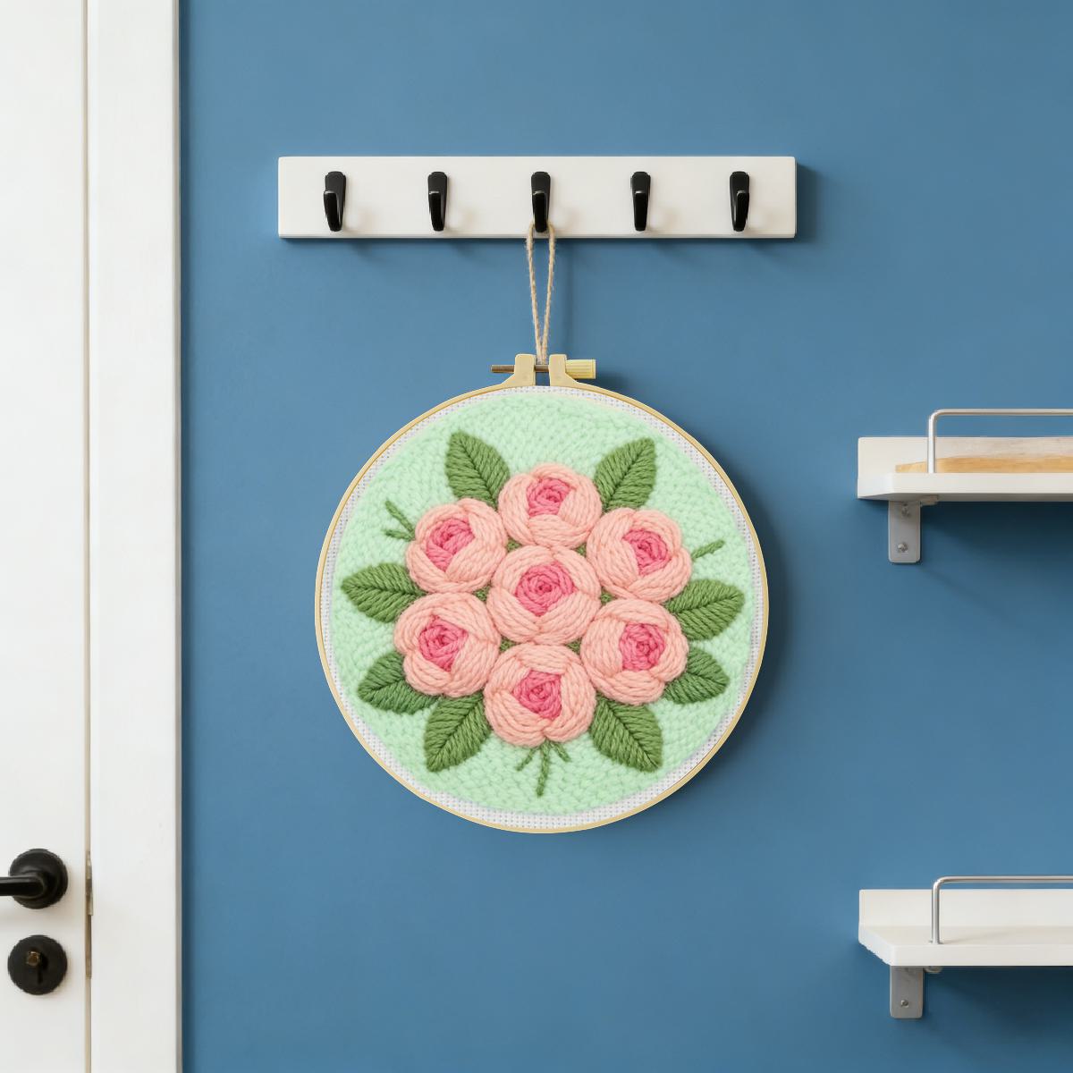 طقم تطريز بالإبرة المثقوبة للز - مراجعة Is Sewing Textile Art وسعره